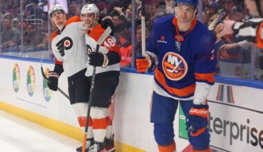 Islanders fall to Flyers as season and era in real danger of falling apart