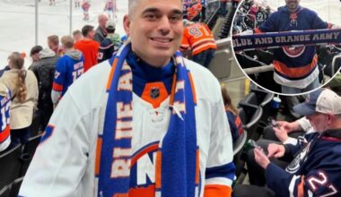 Islanders superfan completes quest of visiting all NHL arenas