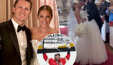 Matthew Tkachuk gets married to finish Stanley Cup victory lap