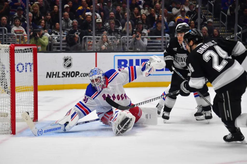 Rangers begin road trip with loss to Kings, remain out of playoff spot