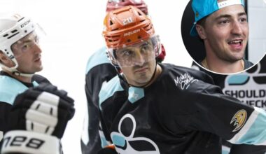 Ducks' Frank Vatrano excited he is teammates again with Chris Kreider