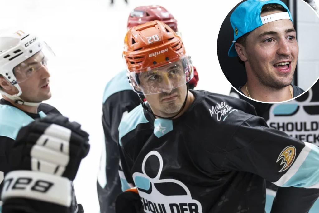 Ducks' Frank Vatrano excited he is teammates again with Chris Kreider