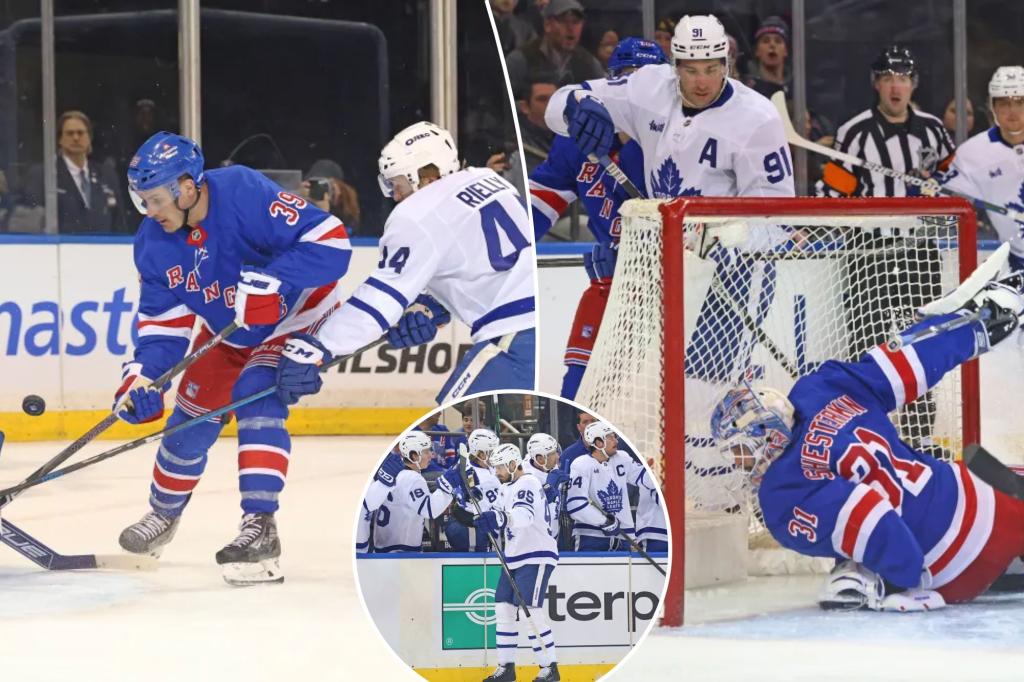 Rangers botch chance at momentum with loss to Maple Leafs