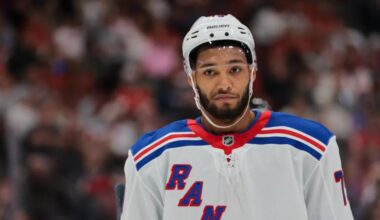 K'Andre Miller offers heartfelt goodbye to Rangers fans after trade