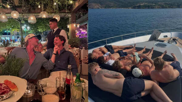 NHL-William Nylander vacay with brother Alex and Caps Rasmus Sandin