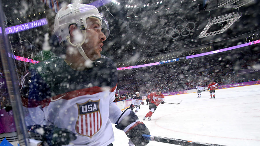 Olympics hockey NHL US Canada...