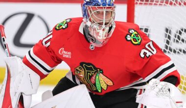Blackhawks goalie Spencer Knight sparks 'team win' in debut