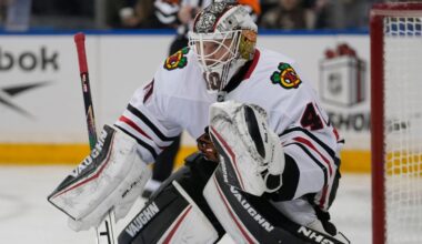 Blackhawks sign goalie Arvid Soderblom to 2-year extension