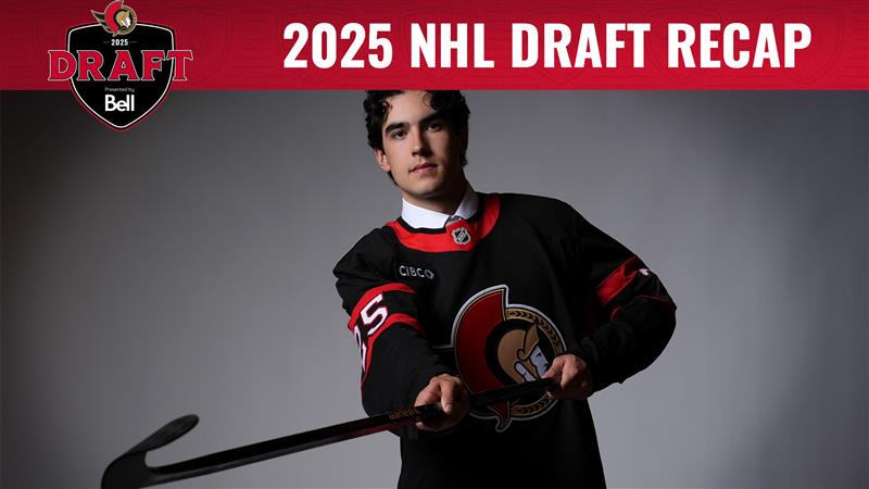 Ottawa Senators make six selections at 2025 NHL Draft – Belleville Sens