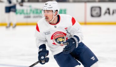Marchand expected to make debut for Panthers against Utah 