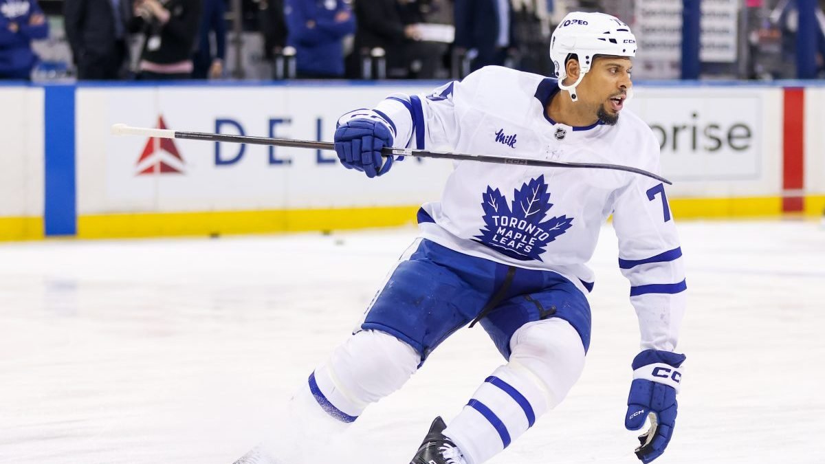 Sharks trade Henry Thrun to Maple Leafs for Ryan Reaves – NBC Sports Bay Area & California