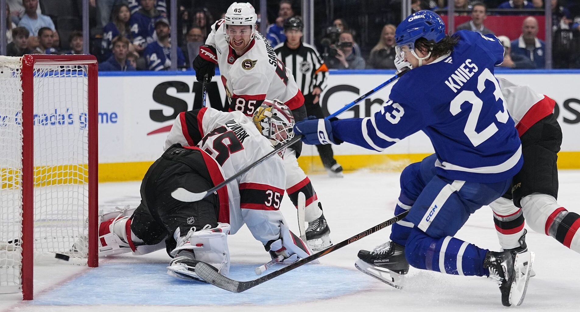 Ottawa Senators vs. Toronto Maple Leafs Projected Lineups for Game 2 NHL Playoffs 2025