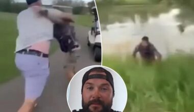 Golfer who got dumped in pond by ex-NHLer Nick Tarnasky breaks silence