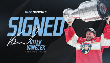 Utah Signs Goaltender Vitek Vaněček to One-Year Contract