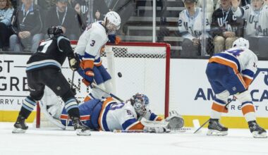 Barzal's late goal leads Islanders to 3rd straight road win, 2-1 over Utah