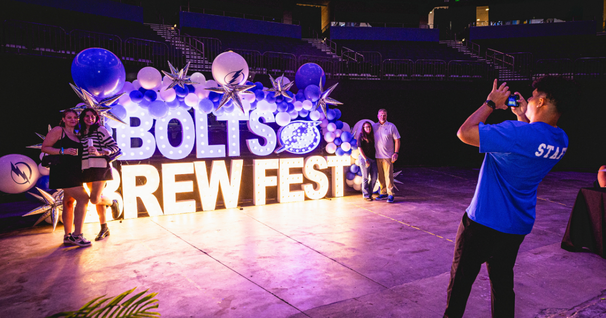 Bolts Brew Fest takes over Amalie on Friday, Denis Phillips to pour Rule #7 beer