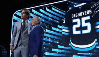 Utah Mammoth take Caleb Nesnoyers with 4th overall pick in NHL Draft