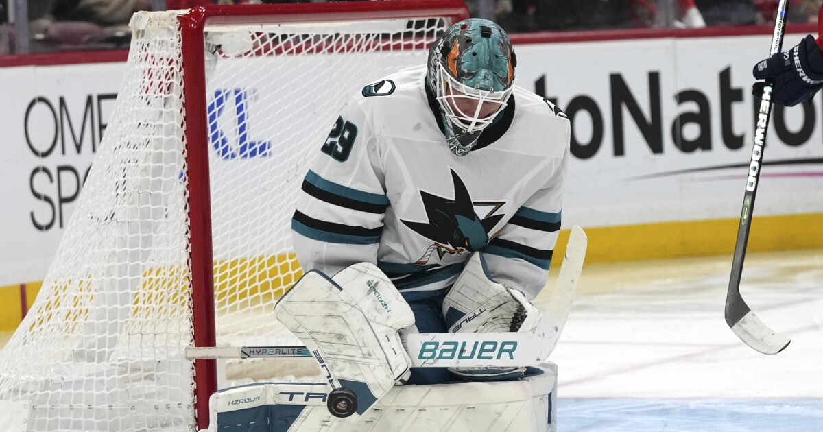 Avs swap goaltenders, send Georgiev to Sharks as part of a deal for Blackwood