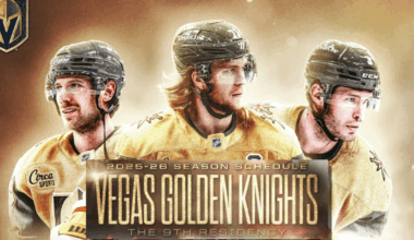 Vegas Golden Knights kick off 2025-2026 regular season at home