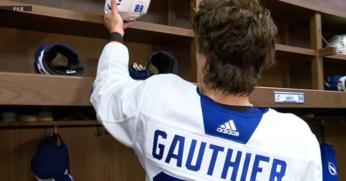 Bolts' prospect Ethan Gauthier continues working toward NHL dream