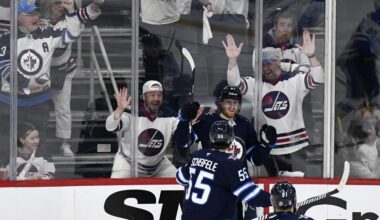 Scheifele, Connor lead Jets to 2-1 win over Blues for 2-0 series lead