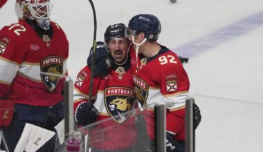 For the Panthers, the Brad Marchand story seems to keep getting better and better