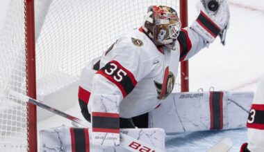 Senators sign goalie Ullmark to four-year contract extension worth $33 million