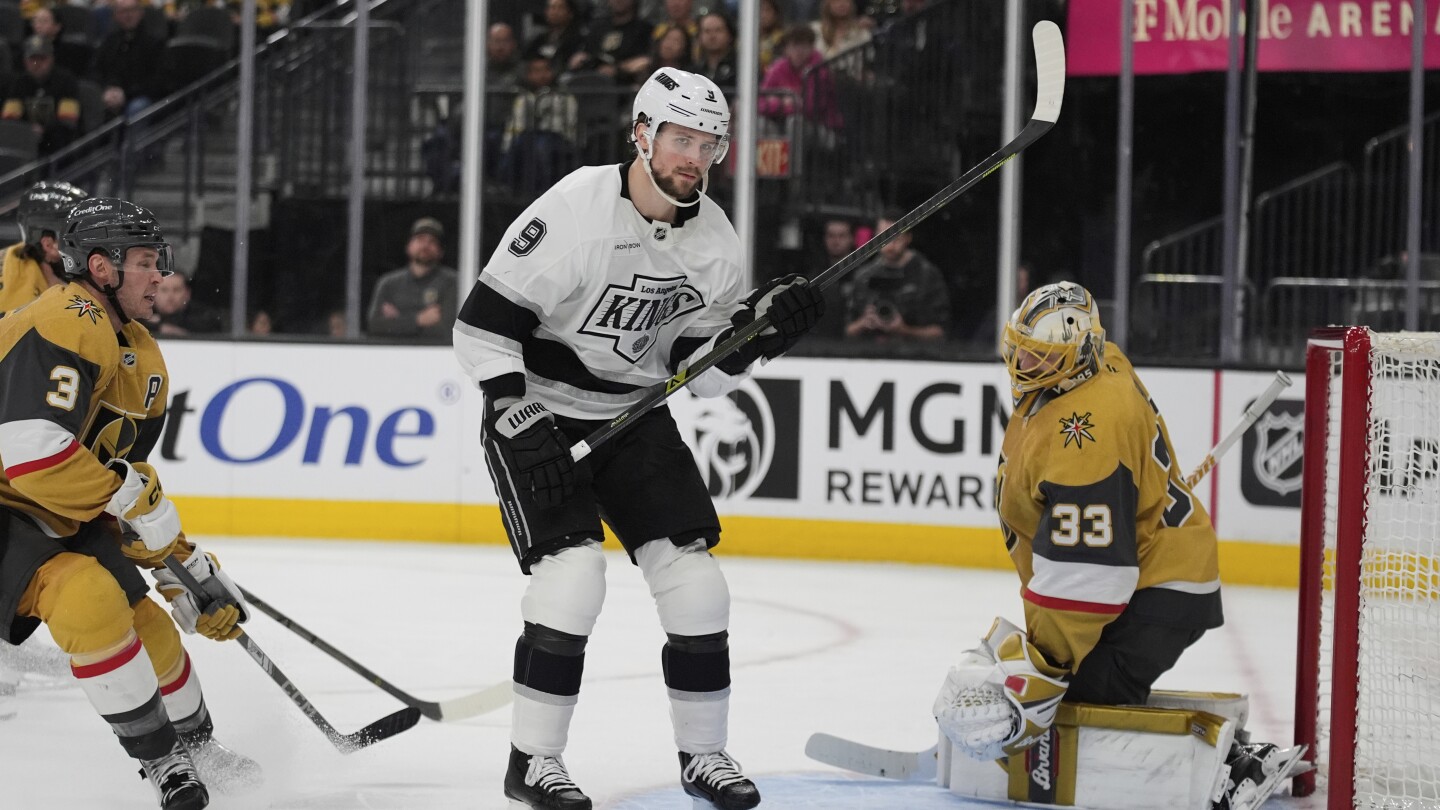 Adrian Kempe scores to lead Kings past Golden Knights 6-5