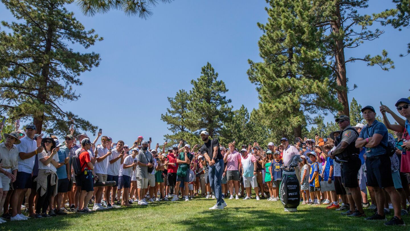 Former NHL player Joe Pavelski wins the American Century celebrity golf event