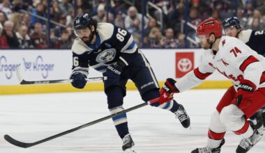 Fantilli scores in the 4th round of a shootout as Blue Jackets beat Hurricanes 4-3