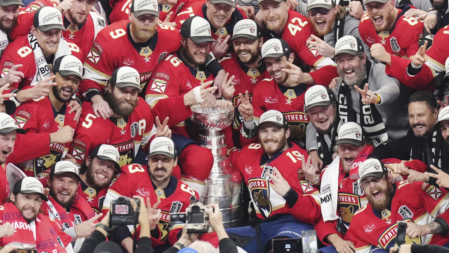 Florida Panthers' 2nd Stanley Cup banner raising set for Oct. 7