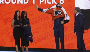 NHL draft: Philadelphia Flyers go big with Martone, Nesbitt