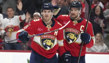 Oh, brother: Matthew Tkachuk, Brady Tkachuk both score in Panthers-Senators game