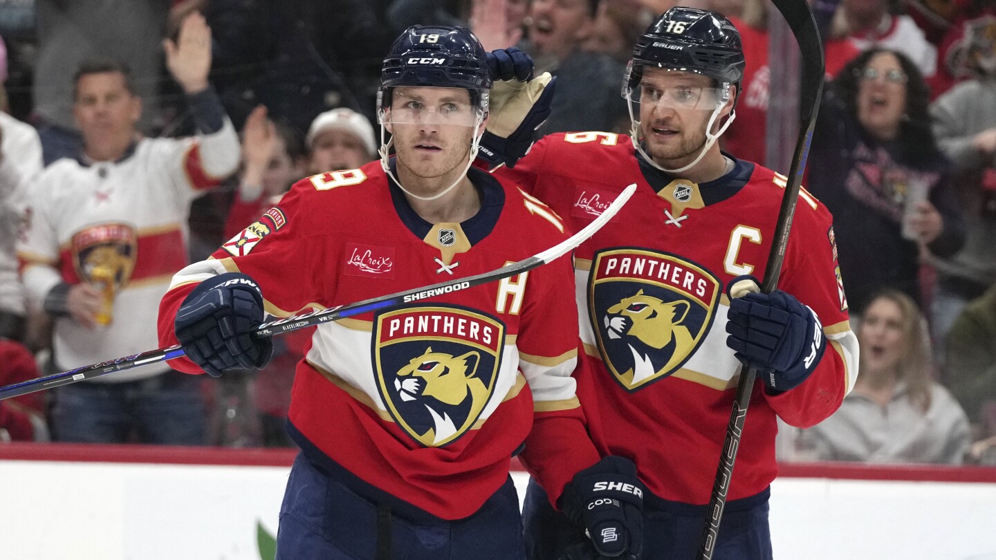Oh, brother: Matthew Tkachuk, Brady Tkachuk both score in Panthers-Senators game