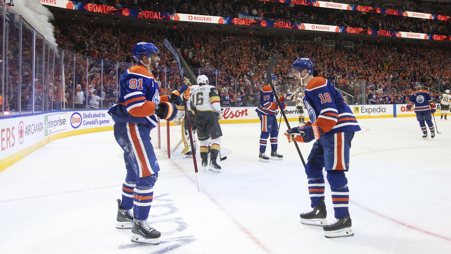 Evander Kane's physicality helps Oilers push Golden Knights to brink of elimination