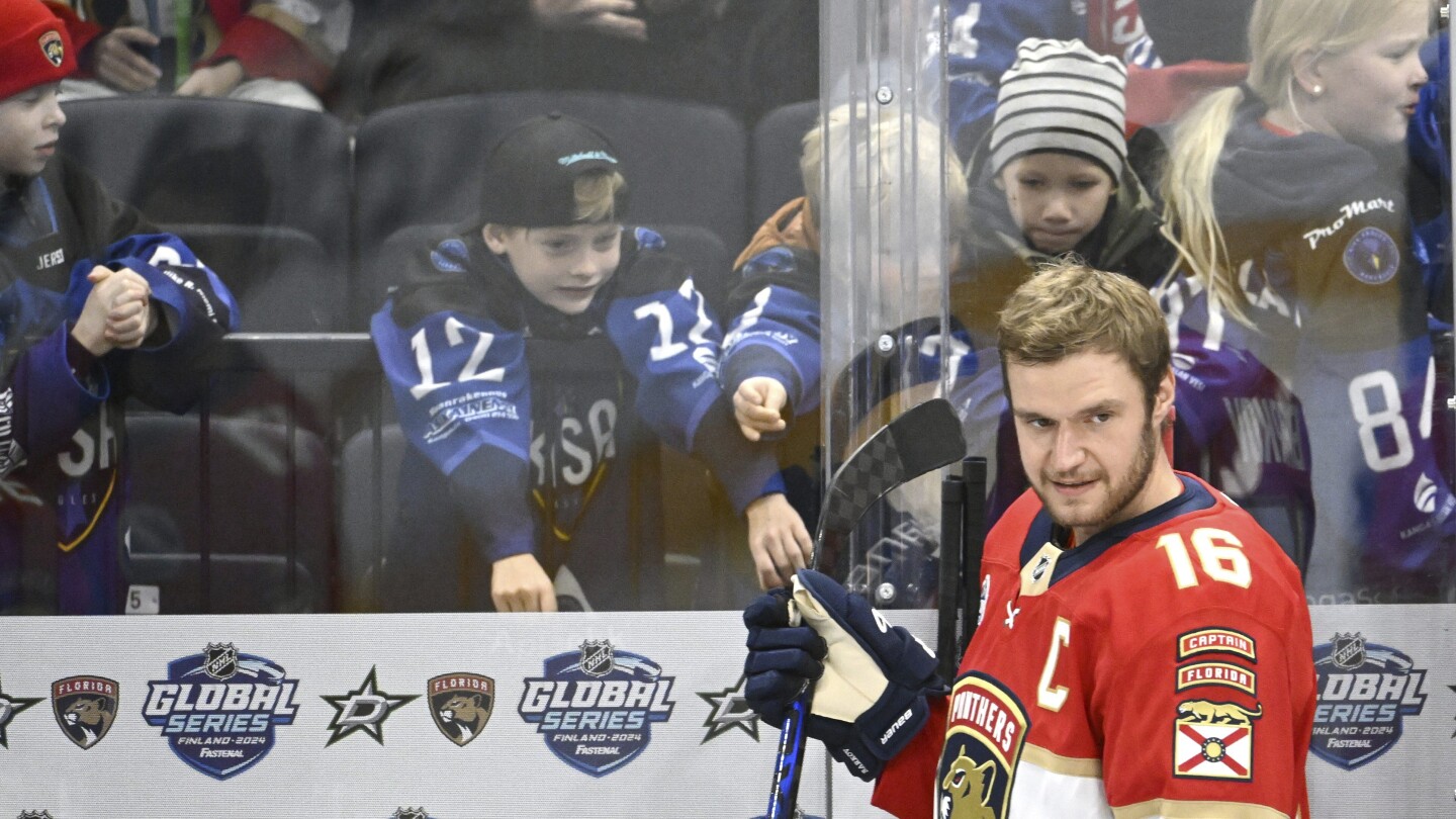 A treat for fans in Tampere: Panthers, Stars send 7 Finns out for opening faceoff