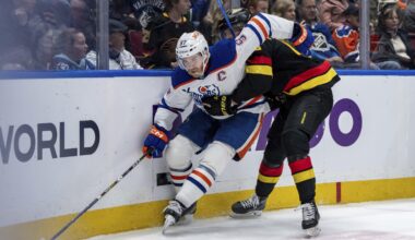 Oilers captain Connor McDavid suspended 3 games for cross-checking Conor Garland in the head