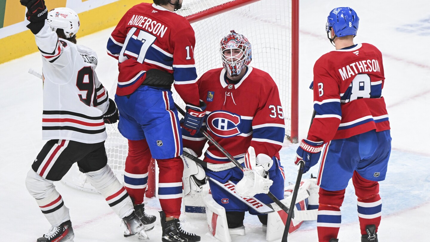 Nazar scores in shootout to give Blackhawks 4-3 win over Canadies