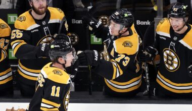 Bruins trade big forward Trent Frederic to the Oilers in a 3-team deal with the Devils