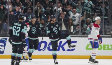 Mountour has fastest goal in NHL overtime history at 4 seconds to lift Kraken past Canadiens, 5-4