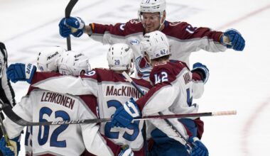 Avs forward Valeri Nichushkin suffers setback in return from lower-body injury, status week-to-week