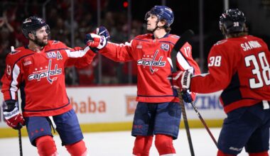 Dylan Strome and the Capitals surge past the Red Wings 4-1