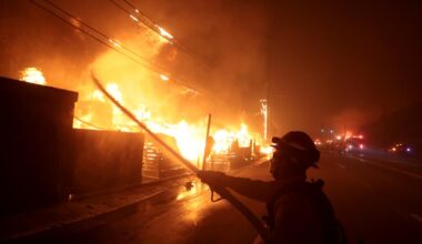Fires postponed Kings' game at Crypto.com Arena — and now Lakers' game