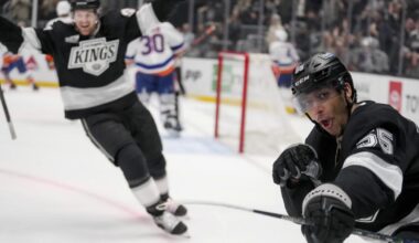 Kings win third in a row, move one point back of second in Pacific Division