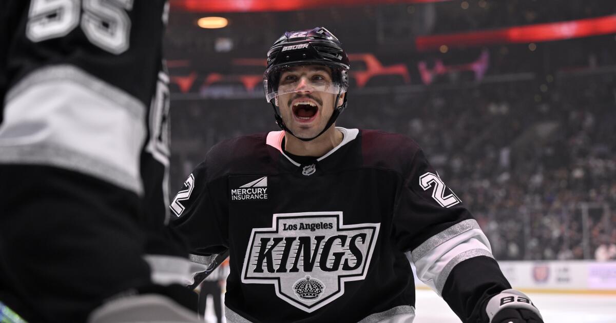 Quinton Byfield and Adrian Kempe lead Kings to win over Kraken