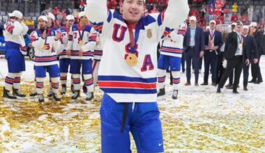 Former SCSU forward Mikey Eyssimont signs 2-year contract with Boston Bruins