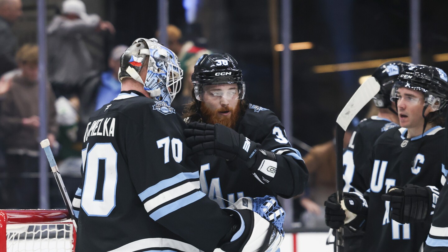 Utah Hockey Club signs goaltender Karel Vejmelka to latest extension among veteran players