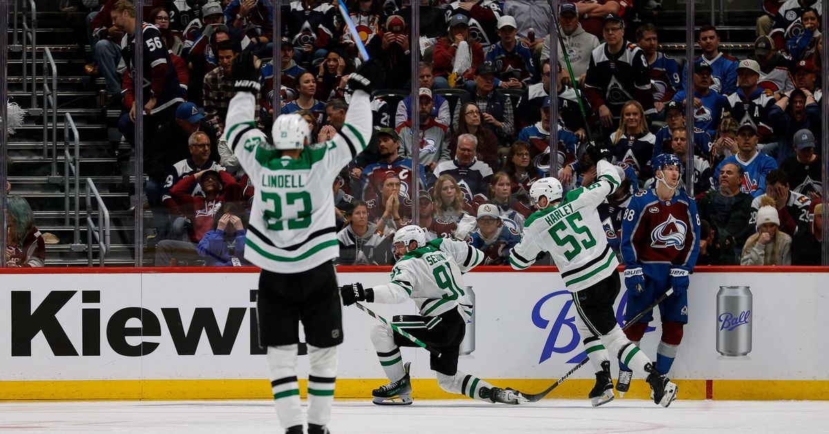 Recap: Avs blow third period lead again, lose in overtime as Dallas takes series lead