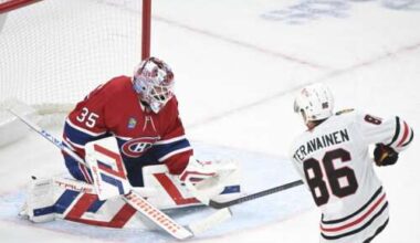Nazar scores in shootout to give Blackhawks 4-3 win over Canadiens