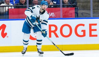 Sharks’ Vlasic sets NHL shot-blocking record with No. 2,165 in win over Sabres – NBC Bay Area